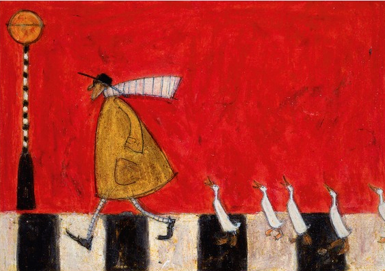 Crossing with Ducks Sam Toft